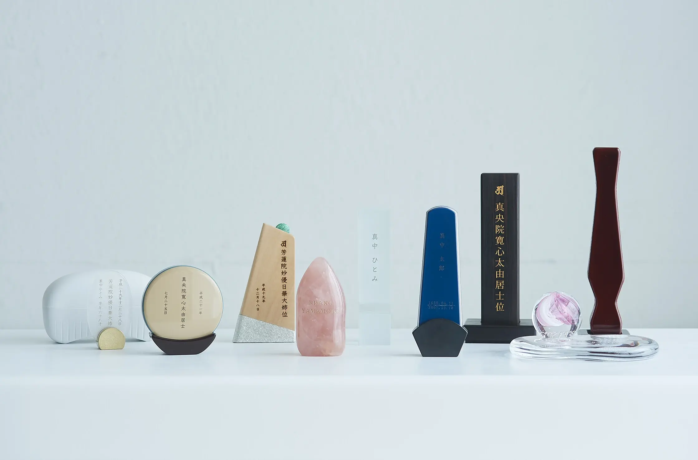 まなかのお位牌一覧写真