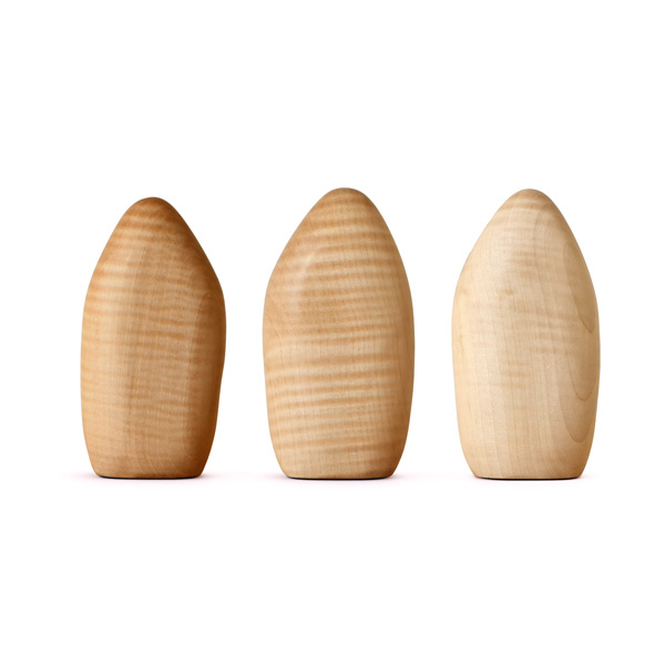 お位牌「星牌 木」つくし（薄橙）の個体差見本