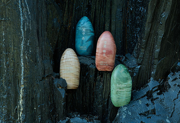 天然木のお位牌「星牌 木」のカラーバリエーション